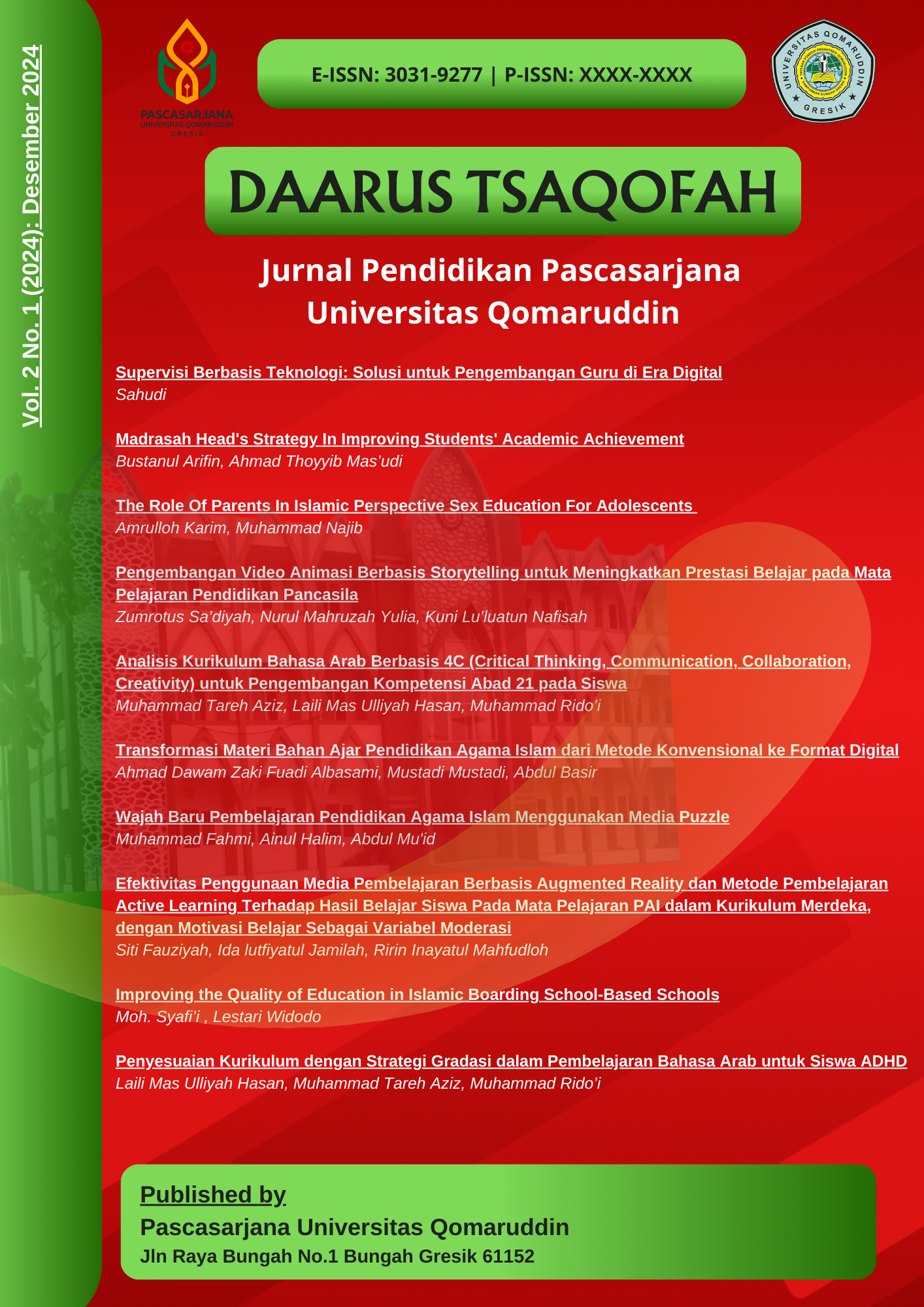 View Vol. 2 No. 1 (2024): Desember 2024
